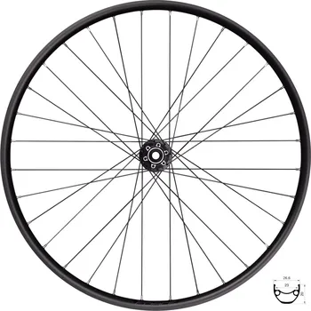 Zapletené kolo FORCE kolo přední F XC DISC 622x23 F804505-6d/15 32d