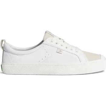 Dámská obuv Dámské volnočasové boty Cariuma OCA Low White Premium Leather Vintage White Suede Sneaker
