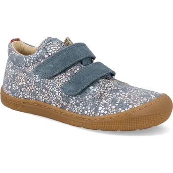 Barefoot dětské tenisky Koel - Danny II Fantasie Jeans modré Velikost: 25