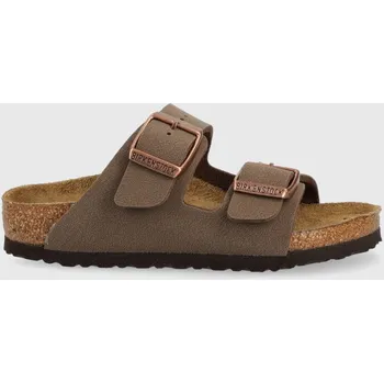 Dámské pantofle Dětské pantofle Birkenstock Arizona 552893 hnědá 88X, EUR 34