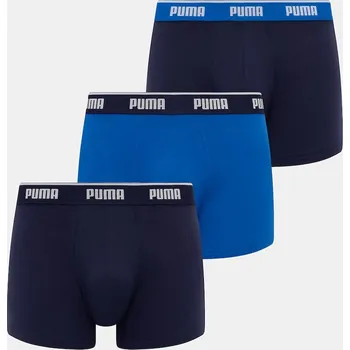 Boxerky Boxerky Puma BOXER 3-pack 947130 námořnická modř 59X, vel. XL