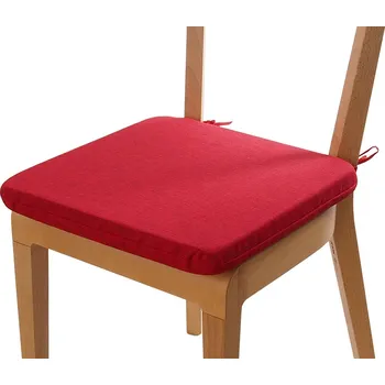 Podsedák B.E.S. - Petrovice, s.r.o. Sedák 40 x 40 cm se šňůrkami - Červený