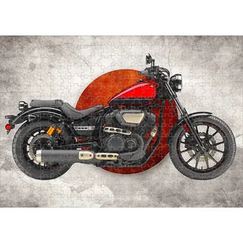 Puzzle puzzle s motorkou YAMAHA Bolt R-Spec 120 dílků