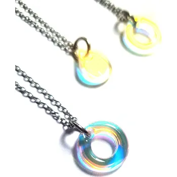 Náhrdelník Náhrdelník Opal fire tvary: Drop / kapka variabilní náhrdelník