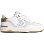 Pánské volnočasové boty Cariuma Skategoat C25 White Leather Silver Cloud Logo Camel Sneaker
