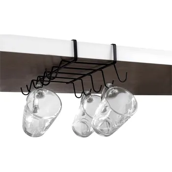 Vilde Držák na hrnečky pod policí černý