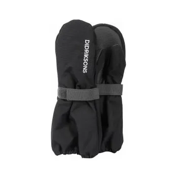 Oblečení a móda Didriksons Biggles Mitten 7 black 505032-060 6-8; Černá rukavice