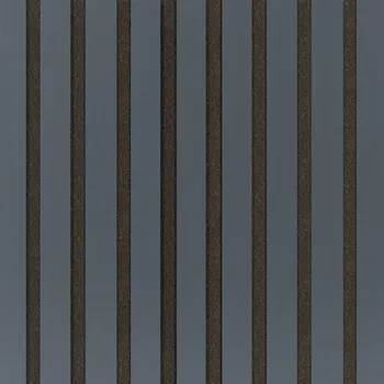 akustický panel Archo Akustický panel Design line CPL Antracit na černém filcu 2600 x 400 x 21 mm