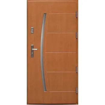 Vchodové dveře ArchoD Venkovní vchodové dřevěné dveře Deskové DP-89 Džana