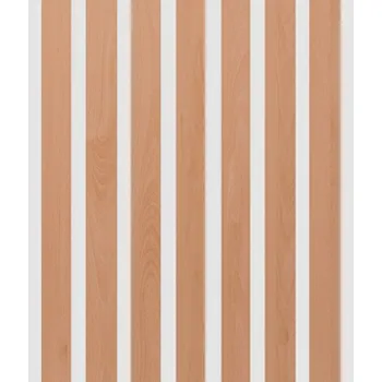 akustický panel Archo Akustický panel Design line CPL Buk na bílém HDF 800 x 400 x 21 mm