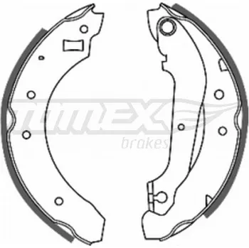 Brzdová čelist Sada brzdových čelistí, TX 20-21
