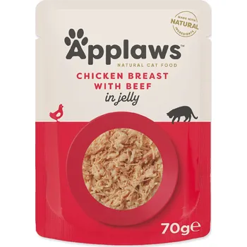 Krmivo pro kočku Kapsička Applaws Cat kuře s hovězím v želé 70g-KS