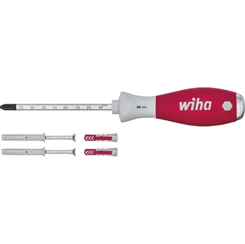 Šroubovák Šroubovák / Hmoždinky Sada S Hmoždinkami Phillips Se 6 Mm Kulatým Ostřím V Blistru