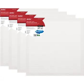 Textilie plátno v rámu 50x50 cm PP98-5050 4 kusy MP