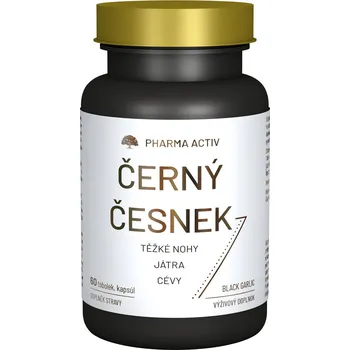 Přírodní produkt Pharma Activ Černý česnek 60 tob.