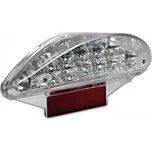 HSM LED zadní světlo Superbike2, BMW F/G650/F800/R1200GS, čiré, osvětlení SPZ