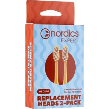 Péče o chrup Nordics Expert Medium Yellow náhradní hlavice 2 ks