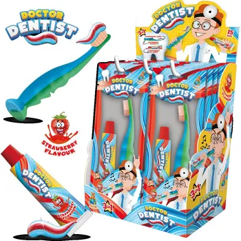 Cukrovinka Doctor Dentist 24g cena za kartonové balení (Kartonové balení : 15 ks)