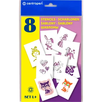 centropen šablony papírové Blopens 9996/L 476001