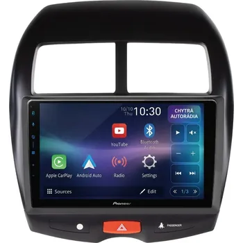 Autorádio Autorádio Pioneer SPH-PF97BT pro Mitsubishi ASX bez RockFord