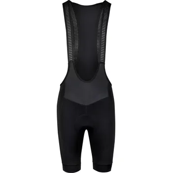 Cyklistické kalhoty FORCE kraťasy F JOURNEY se šráky a vložkou, černé XL