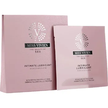 Lubrikační gel Miss Vivien Balíček 3 jednorázových lubrikačních gelů Chocolate