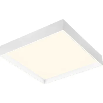 Redo Stropní LED svítidlo HOVER, 55W, 50x50 cm, CCT 2700-3000K, RF Control Barva: Bílá