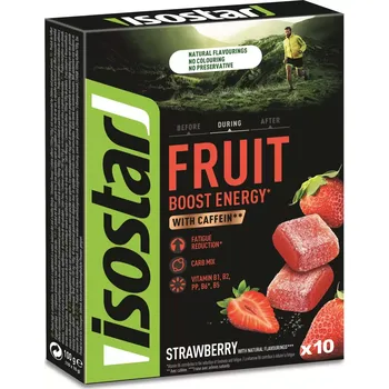 Sport ISOSTAR Energy Fruit Boost, box, 10x10g jahoda
