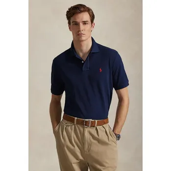 Pánské tričko Bavlněné polo tričko Polo Ralph Lauren 710783656 námořnická modř 59X, vel. L
