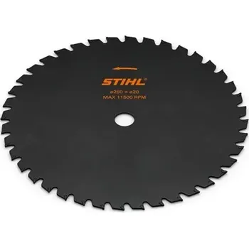 Pilový kotouč Pilový kotouč WoodCut 250-26, STIHL (40007134204) (S pilovým kotoučem STIHL WoodCut 250-26 můžete efektivně a bez námahy řezat vzrostlé keře a tenké kmeny stromů při práci v lese, zahradnictví a úpravě krajiny. )