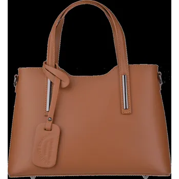 Kabelka NovaKabelka.cz Kožená italská kabelka Isidora Camel Piccola