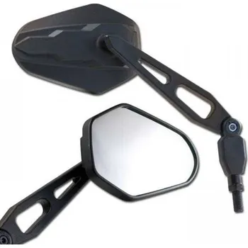 Zrcátko pro motocykl HSM Zrcátka na motorku Diego, šroub M10, ABS, černá zrcátka