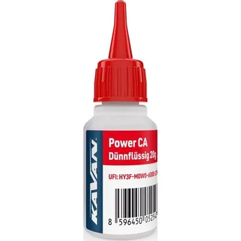 Průmyslové lepidlo KAVAN Power CA 20g řídké vteřinové lepidlo (DE) KAV56.9951.DE