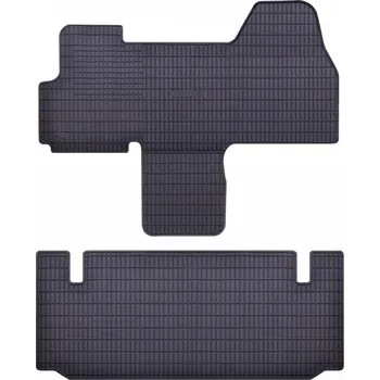 autokoberec Gumové autokoberce Citroen Jumper 2006- (7 míst, 2 řady, Double Kabine - DOKA)