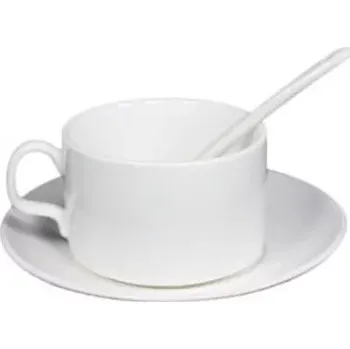 Moon River hrnek šálek a lžička s vaší grafikou Merch objem 150 ml (hrneček se šálkem s vašim logem nebo grafikou)