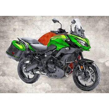 Puzzle puzzle s motorkou Kawasaki VERSYS 120 dílků