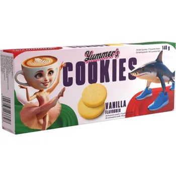 Yummer's Italian Brainrot Vanilka 140g cena za kartonové balení (Kartonové balení : 14 ks)