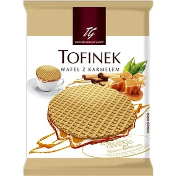 Tofinek 40g Caramel cena za kartonové balení (Kartonové balení : 24 ks)