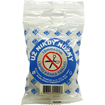 Lepicí páska lepící páska 18 x 25 transp.trhací v sáčku Europen