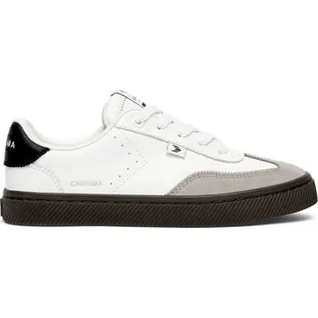 Dámské tenisky Dámské volnočasové boty Cariuma TOCA White Diamond Leather Cloud Grey Suede Sneaker
