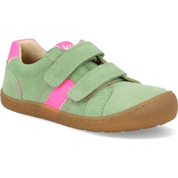 Barefoot dětské tenisky Koel - Denis Suede 3.0 Mint světle zelené Velikost: 25