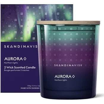 Svíčka SKANDINAVISK Vonná svíčka ve skle AURORA (polární záře) 350 g