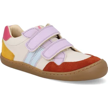 Barefoot dětské tenisky Koel - Bali 3.0 Violet bílo-fialové Velikost: 25