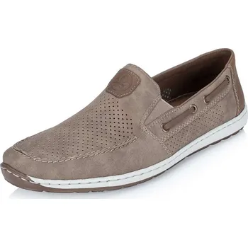 Pánské mokasíny Pánské mokasíny RIEKER 08866-64 béžová S6 46