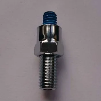 Zrcátko pro motocykl HSM Adaptér na zrcátka BMW M10x1,5 mm pravý, chrom, 5/16-18