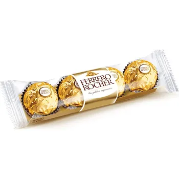 Cukrovinka Ferrero Rocher 50g T4 cena za kartonové balení (Kartonové balení : 16 ks)