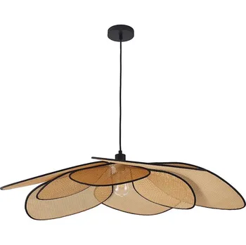 Lustr na lanku TOBAGO 1xE27/20W/230V pr. 100 cm béžová