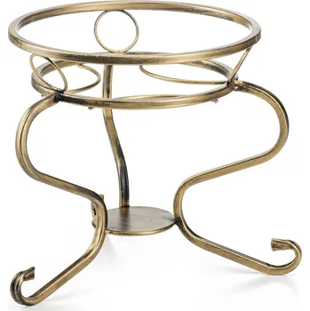 Stojan na květiny STOJAN NA KVĚTINÁČ GREGG 28X33 CM ZLATÁ