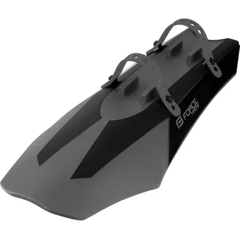 Příslušenství pro cyklistiku blatník FORCE TROW pod rám + gumový úchyt, čer-šed