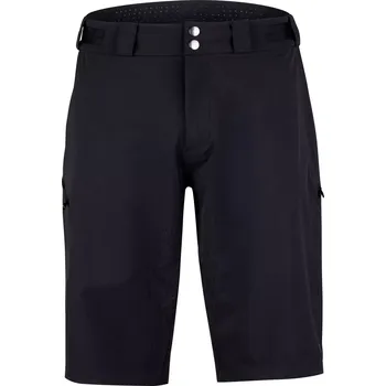 Cyklistické kalhoty kraťasy FORCE REBEL MTB bez vložky, černé XXL